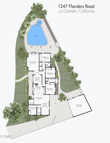 1247 Flanders Road, La Canada Flintridge, CA 91011
