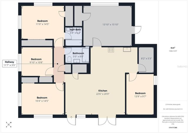 22040 FELTON AVENUE, Port Charlotte, FL 33952