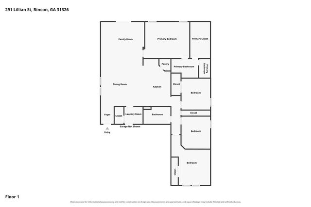 291 Lillian Street, Rincon, GA 31326
