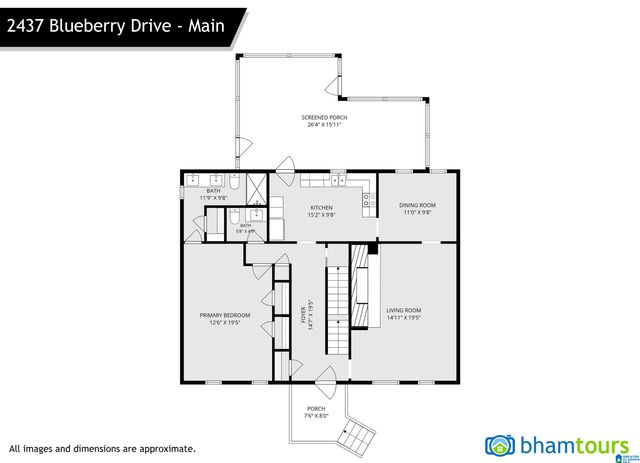 2437 BLUEBERRY DRIVE, Leeds, AL 35094