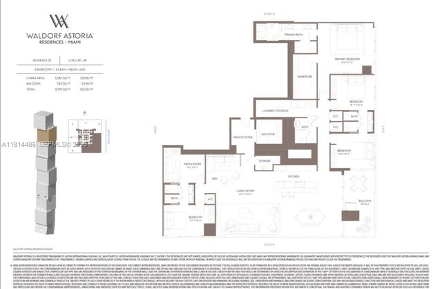 300 N Biscayne Boulevard 8502, Miami, FL 33132