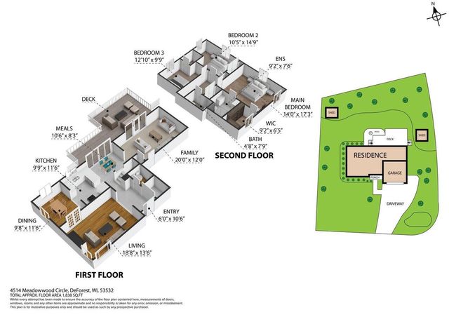 4514 Meadow Wood Circle, Deforest, WI 53532