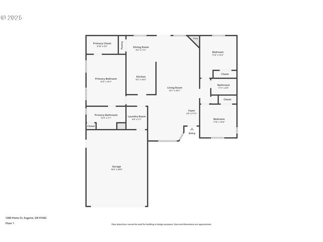 1280 PEETS Ct, Eugene, OR 97402