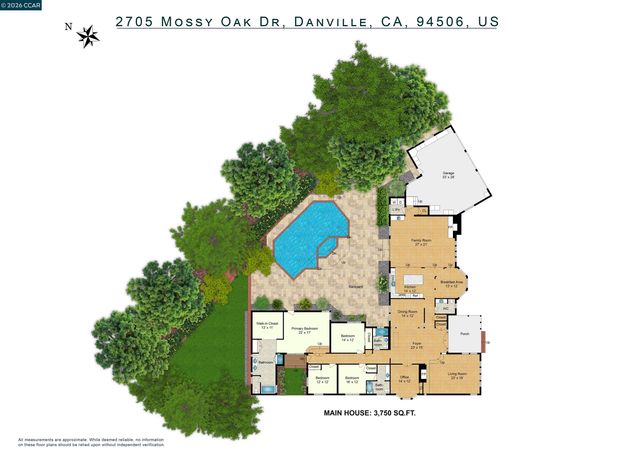 2705 Mossy Oak Dr, Danville, CA 94506