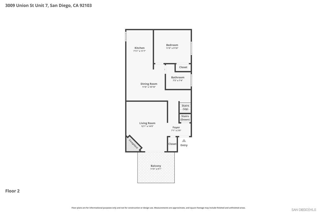 Image 44 of property listing at 3009 Union St 7, San Diego, CA 92103