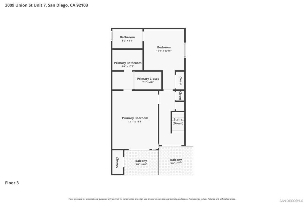 Image 45 of property listing at 3009 Union St 7, San Diego, CA 92103