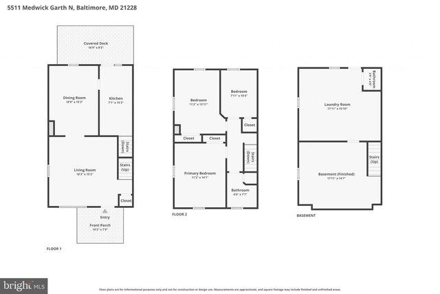5511 MEDWICK GARTH N, Baltimore, MD 21228