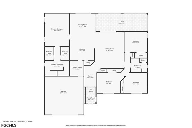 1509 NE 35th TER, Cape Coral, FL 33909