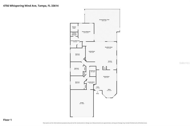 4756 WHISPERING WIND AVENUE, Tampa, FL 33614
