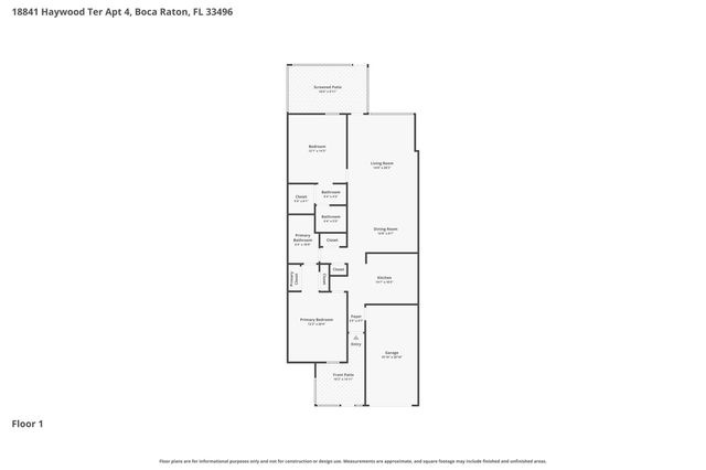 18841 Haywood Terrace 4, Boca Raton, FL 33496