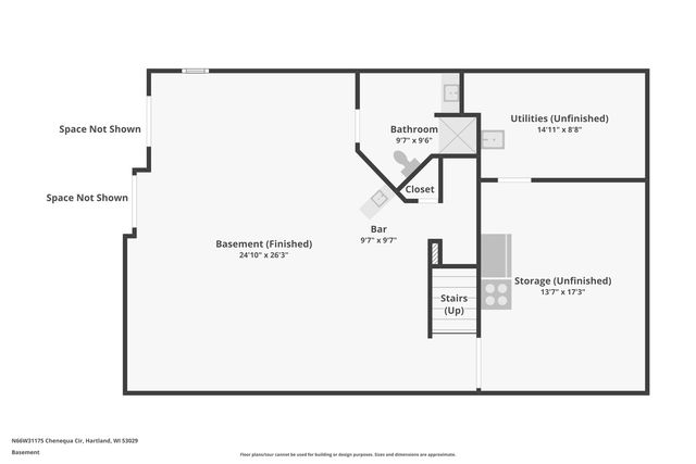 N66W31175 Chenequa CIRCLE, Hartland, WI 53029