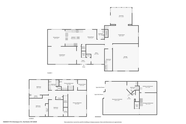 N66W31175 Chenequa CIRCLE, Hartland, WI 53029
