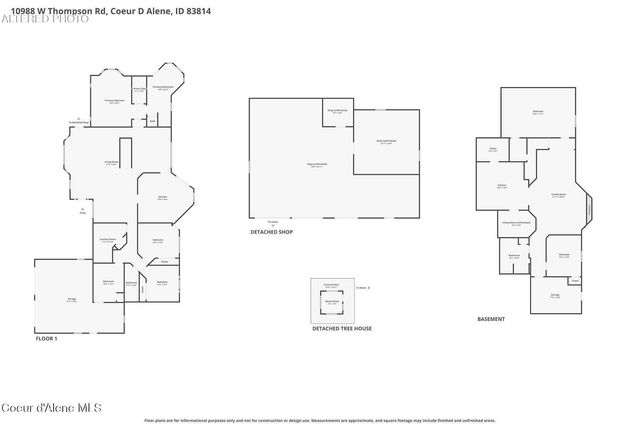 10988 W Thompson RD, Coeur D'alene, ID 83814