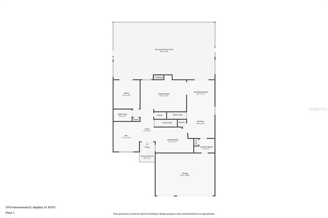 1315 FALCONWOOD COURT, Apopka, FL 32712