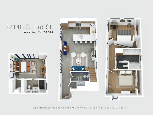 2214 S 3rd ST B, Austin, TX 78704