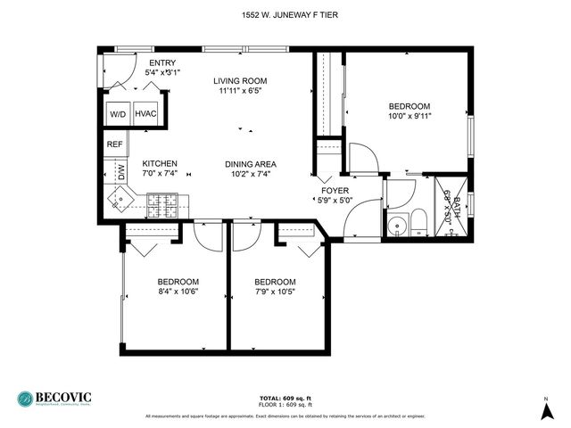1552 W Juneway Terrace 2F, Chicago, IL 60626