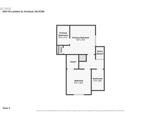 6041 Se LAMBERT St, Portland, OR 97206
