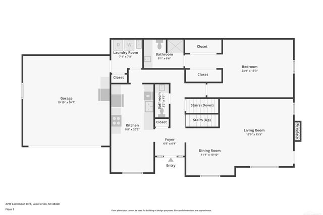 2799 Lochmoor Boulevard, Orion Twp, MI 48360