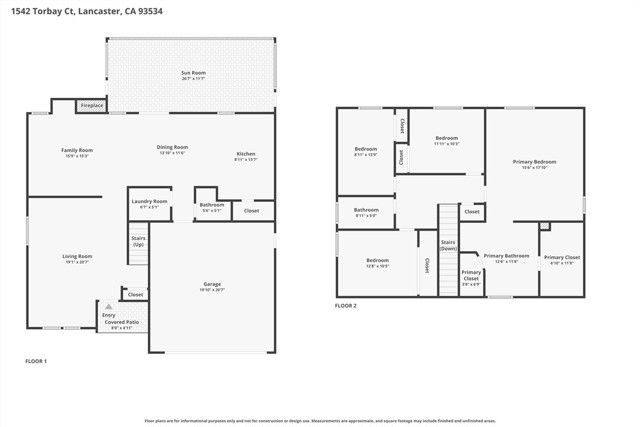 1542 Torbay Court, Lancaster, CA 93534