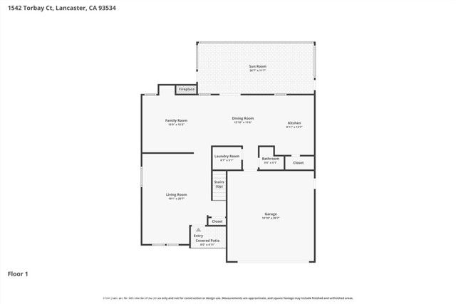 1542 Torbay Court, Lancaster, CA 93534