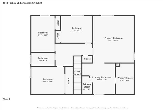 1542 Torbay Court, Lancaster, CA 93534