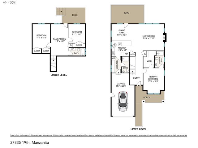 37835 19TH St, Manzanita, OR 97130