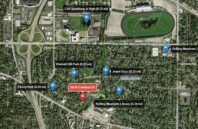 2814 Cardinal Drive, Rolling Meadows, IL 60008