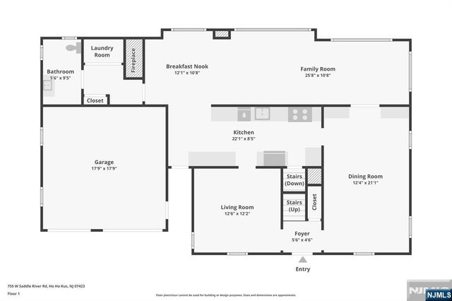 755 W Saddle River Road, Ho-ho-kus, NJ 07423