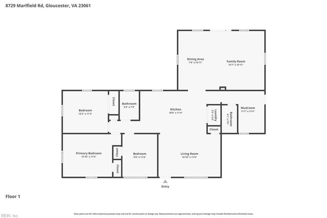 8729 Marlfield RD, Gloucester, VA 23061