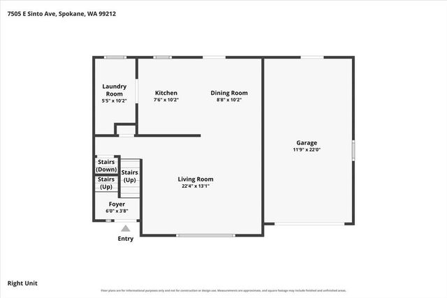 7505 E Sinto Ave, Spokane, WA 99212