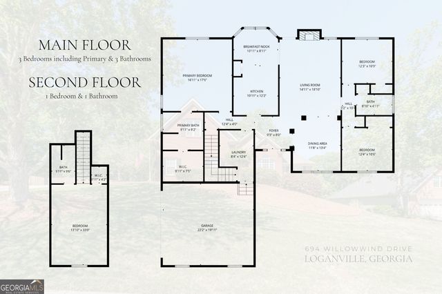 694 Willowwind Drive, Loganville, GA 30052