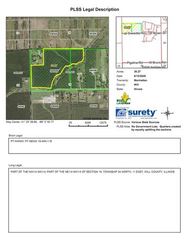 Vacant W Sweedler Road, Manhattan, IL 60442