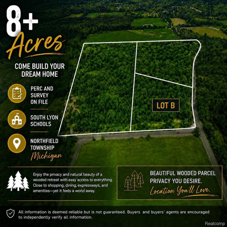 Lot B Nollar Road, Northfield Township, MI 48178