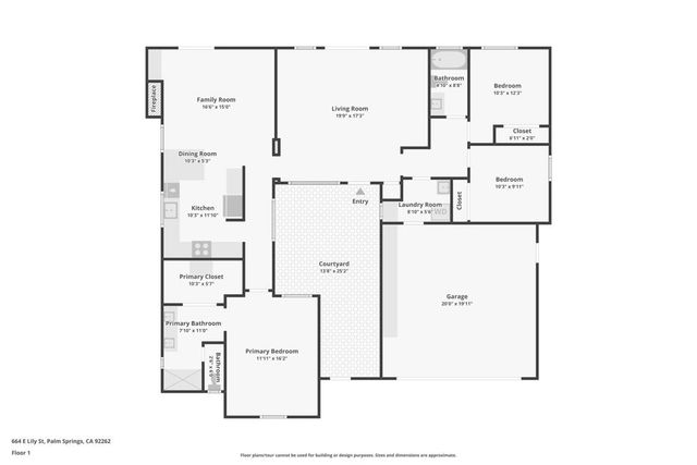 664 E Lily Street, Palm Springs, CA 92262