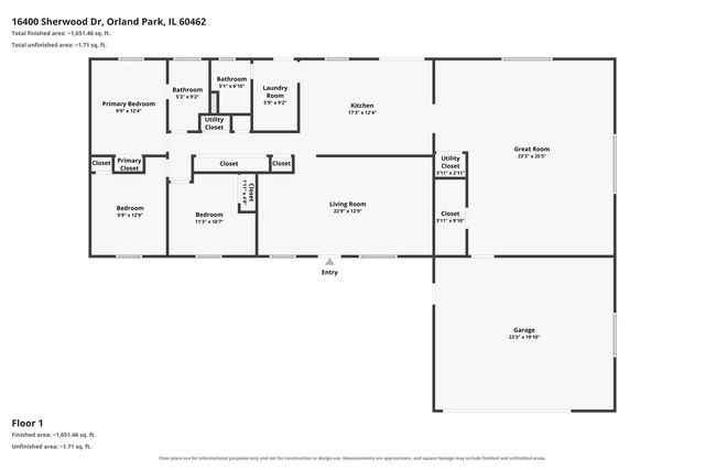 16400 Sherwood Drive, Orland Park, IL 60462