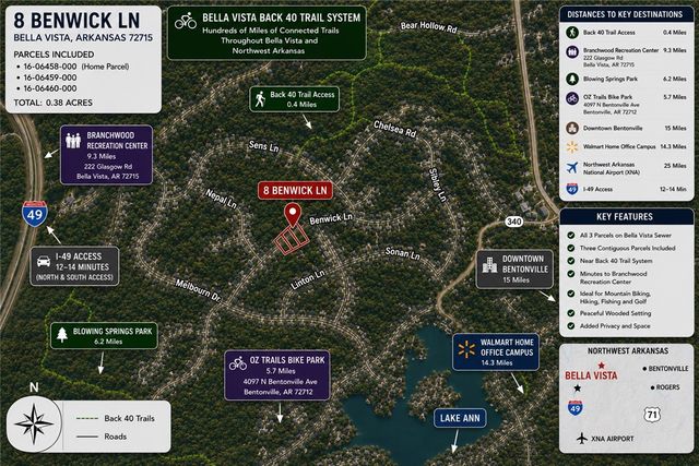 8 Benwick Lane, Bella Vista, AR 72714