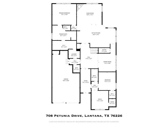 708 Petunia Drive, Lantana, TX 76226