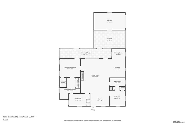 45026 Robin Trail Rd, St Amant, LA 70774