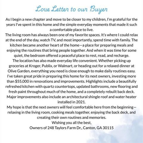 248 Taylors Farm Drive, Canton, GA 30115