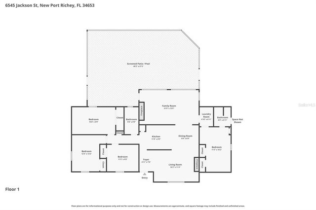 6545 JACKSON STREET, New Port Richey, FL 34653