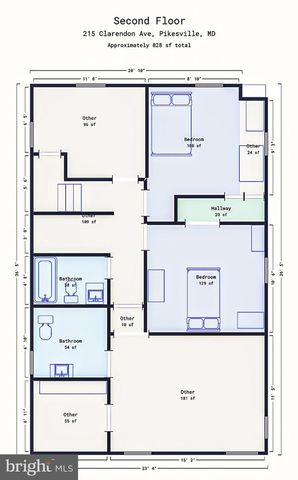 215 CLARENDON AVE, Pikesville, MD 21208