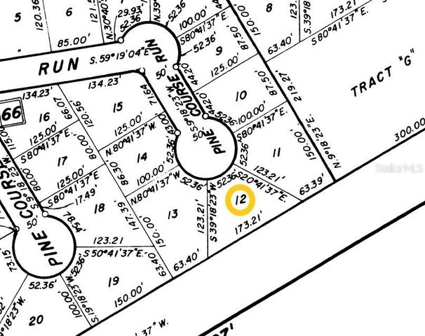 PINE COURSE RUN, Ocala, FL 34472