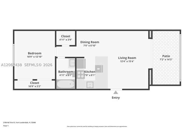 2190 NE 51st Court 105, Fort Lauderdale, FL 33308