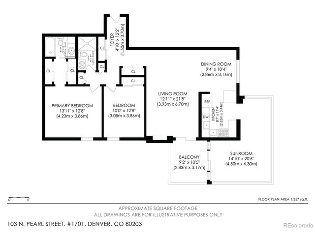 130 N Pearl St 1701, Denver, CO 80203