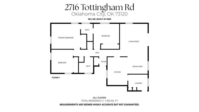 2716 Tottingham Road, The Village, OK 73120