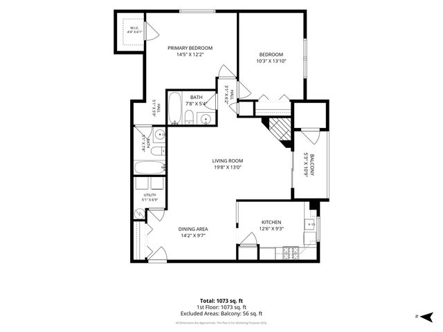 3727 214th Place 1B, Matteson, IL 60443