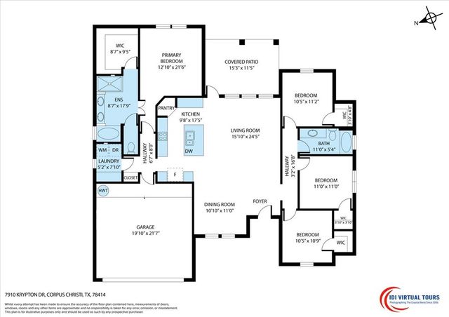 7910 Krypton Dr, Corpus Christi, TX 78414