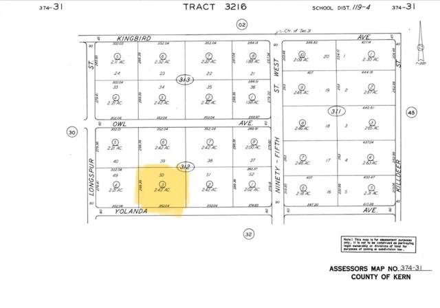 0 Yolanda, Rosamond, CA 93560