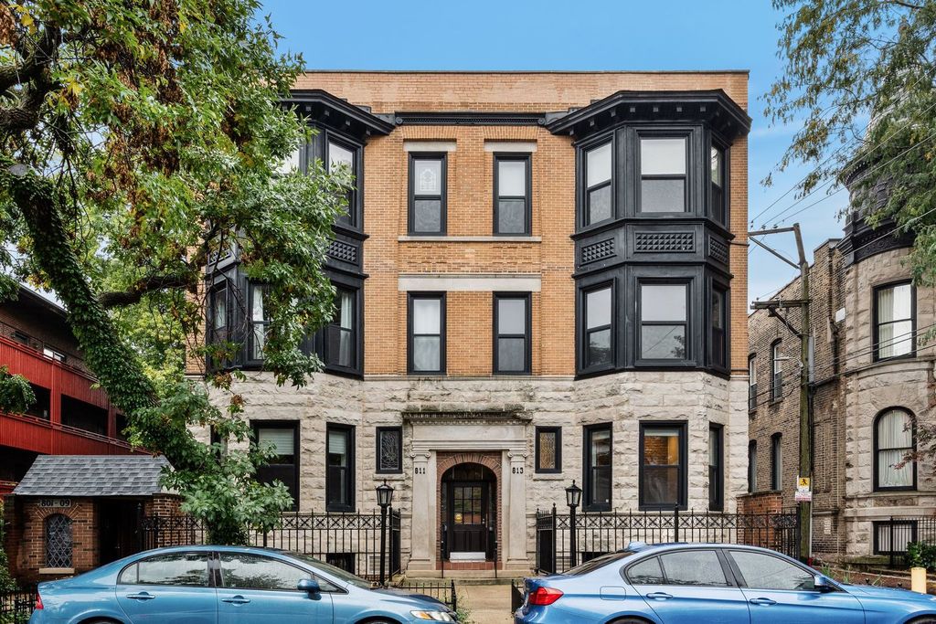 813 W Oakdale Avenue 1W, Chicago, IL 60657 — exterior