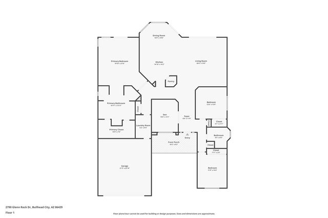 2790 Glenn Rock Drive, Bullhead City, AZ 86429